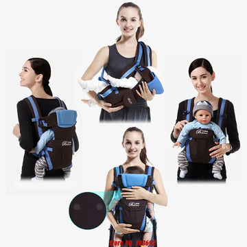 BethBear 4 in 1 Breathable & Comfortable Baby Carrier Backpack.